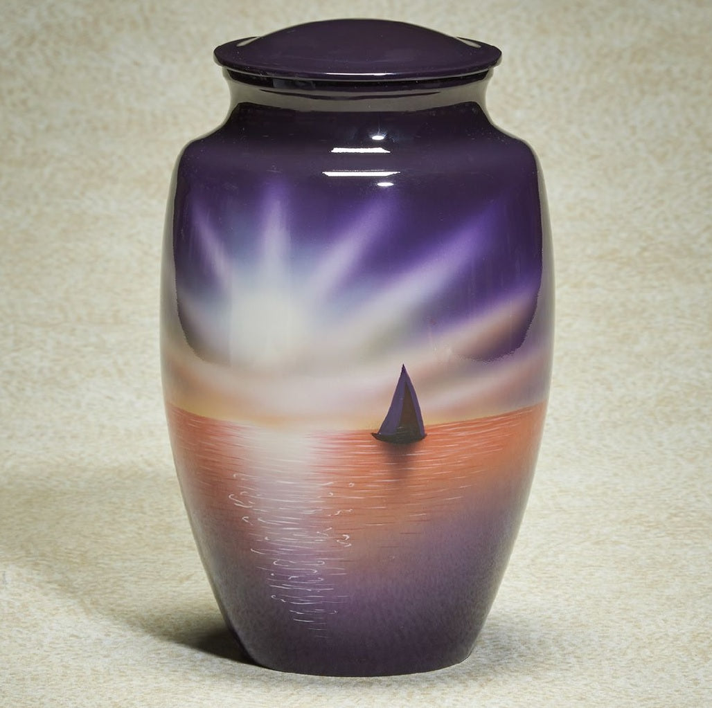 Sunset Sail Urn