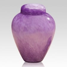 Moonlit Glass Cremation Urn