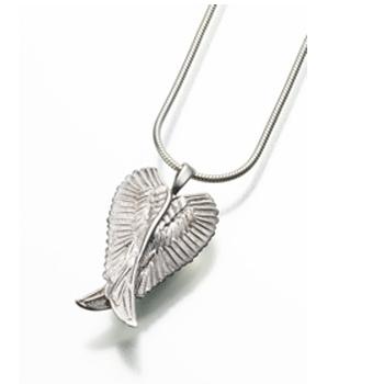 Angel Wings Locket for Ashes
