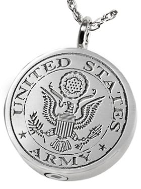 Military Ashes Jewelry Pendants Sterling Silver