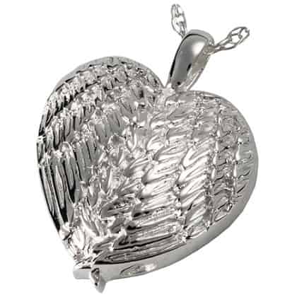 Silver Wings Ashes Jewelry