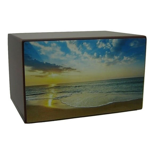Sunset Surf Beach Urn for Ashes