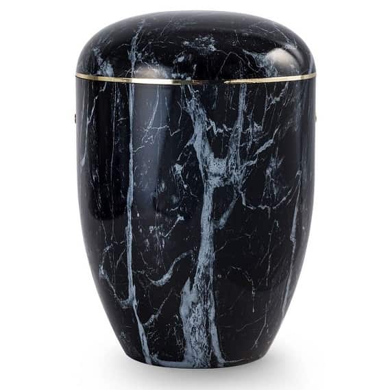 Solace Black Urn