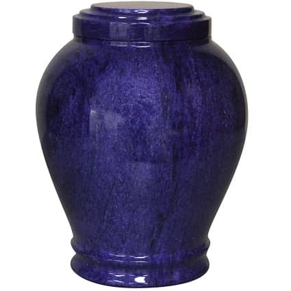 Blue Marble Urn