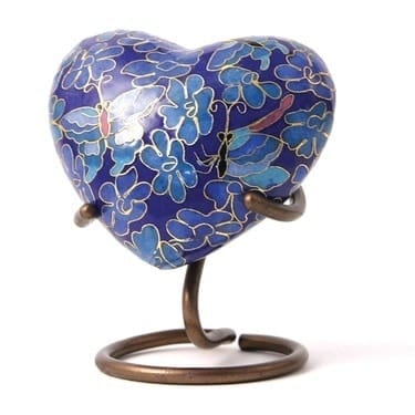 Butterfly Etienne Heart Urn