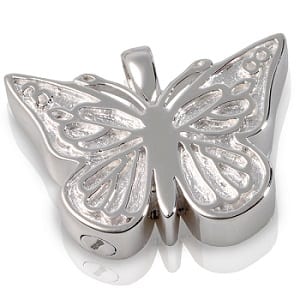 Perfect Filigree Butterfly Ashes Jewelry Pendant