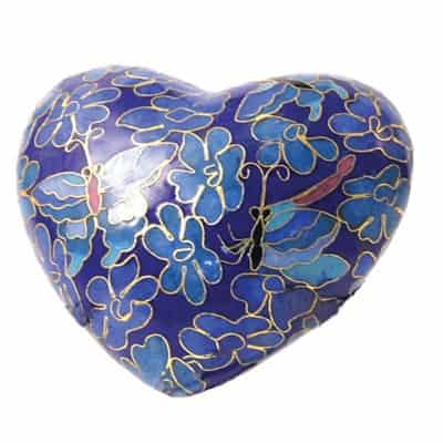 Butterfly Etienne Heart Urn