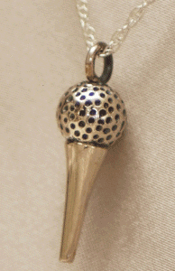 Golf Tee Jewelry for Ashes