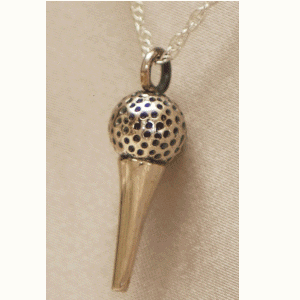 Golf Tee Jewelry for Ashes
