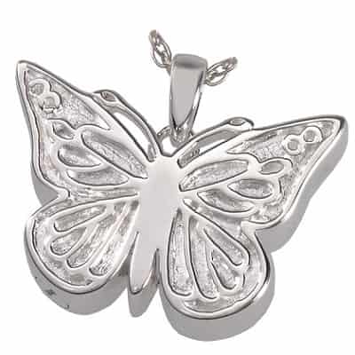 Perfect Filigree Butterfly Ashes Jewelry Pendant