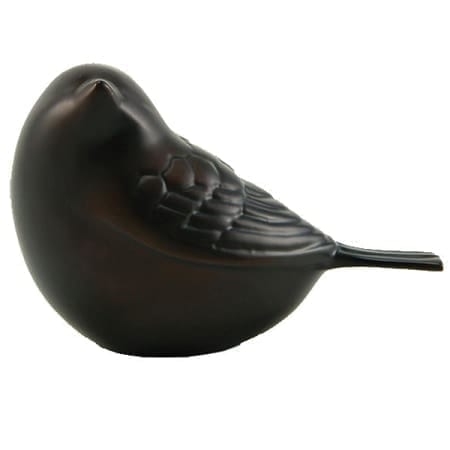 Songbird Keepsake Mini Urn Bronze