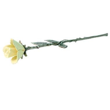 Keepsake Urn Long Stem Yellow Rose