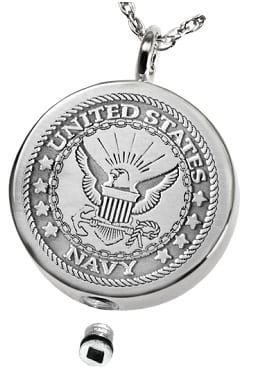 Military Ashes Jewelry Pendants Sterling Silver