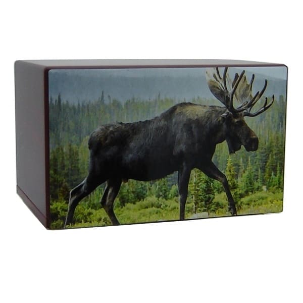 Majestic Moose Urn