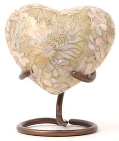 Opal Etienne Heart Urn