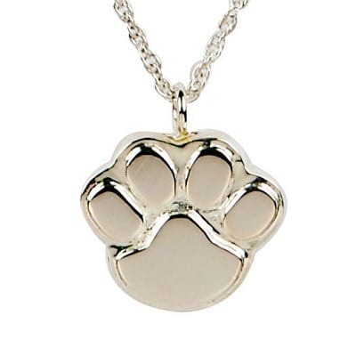 Paw Print Ashes Necklace