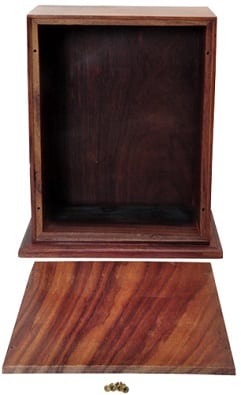 Classic Wood Photo Urn