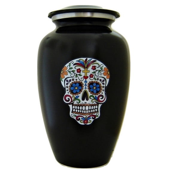 Sugar Skull Urn