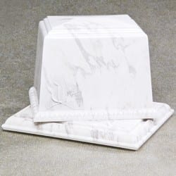 Millennium Urn Vault White