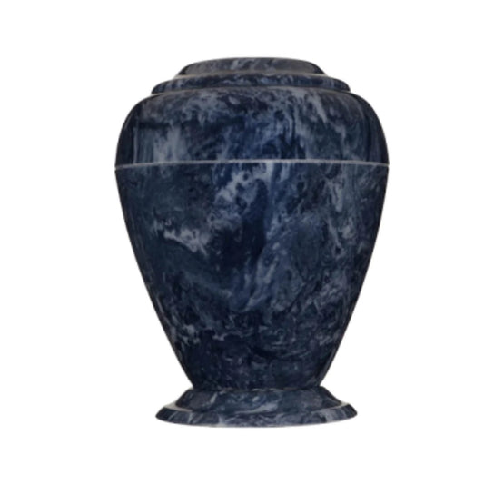 Blue Marble Burial Urn for Ashes