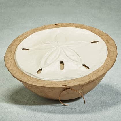 Biodegradable Sand Dollar Urn