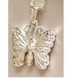 Butterfly Silver Jewelry for Ashes