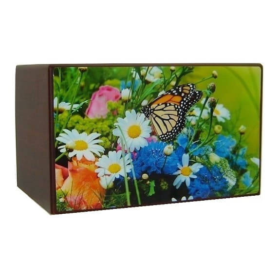 Colorful Garden Butterfly Urn