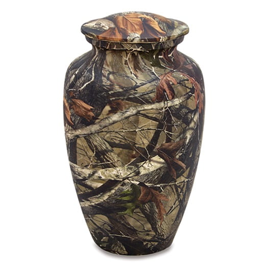 In the Woods Camouflage Urn