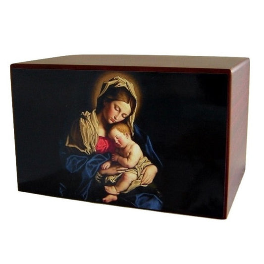 Mary and Baby Jesus Urn