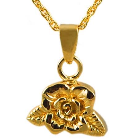 Rose Urn Necklace