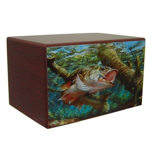 Fishing Dream Urn for Ashes