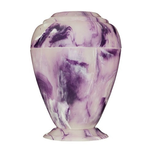 Purple Onyx Grecian Marble Cremation Urn