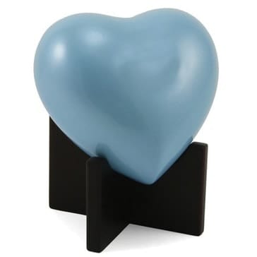 Blue Pearl Heart Urn Small/Medium