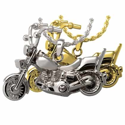 Motorcycle Cremation Jewelry