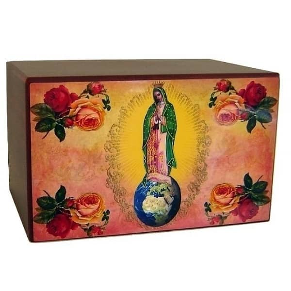 Our Lady Of Guadalupe Roses Urn