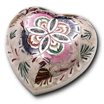 Kaleidescope Heart Urn